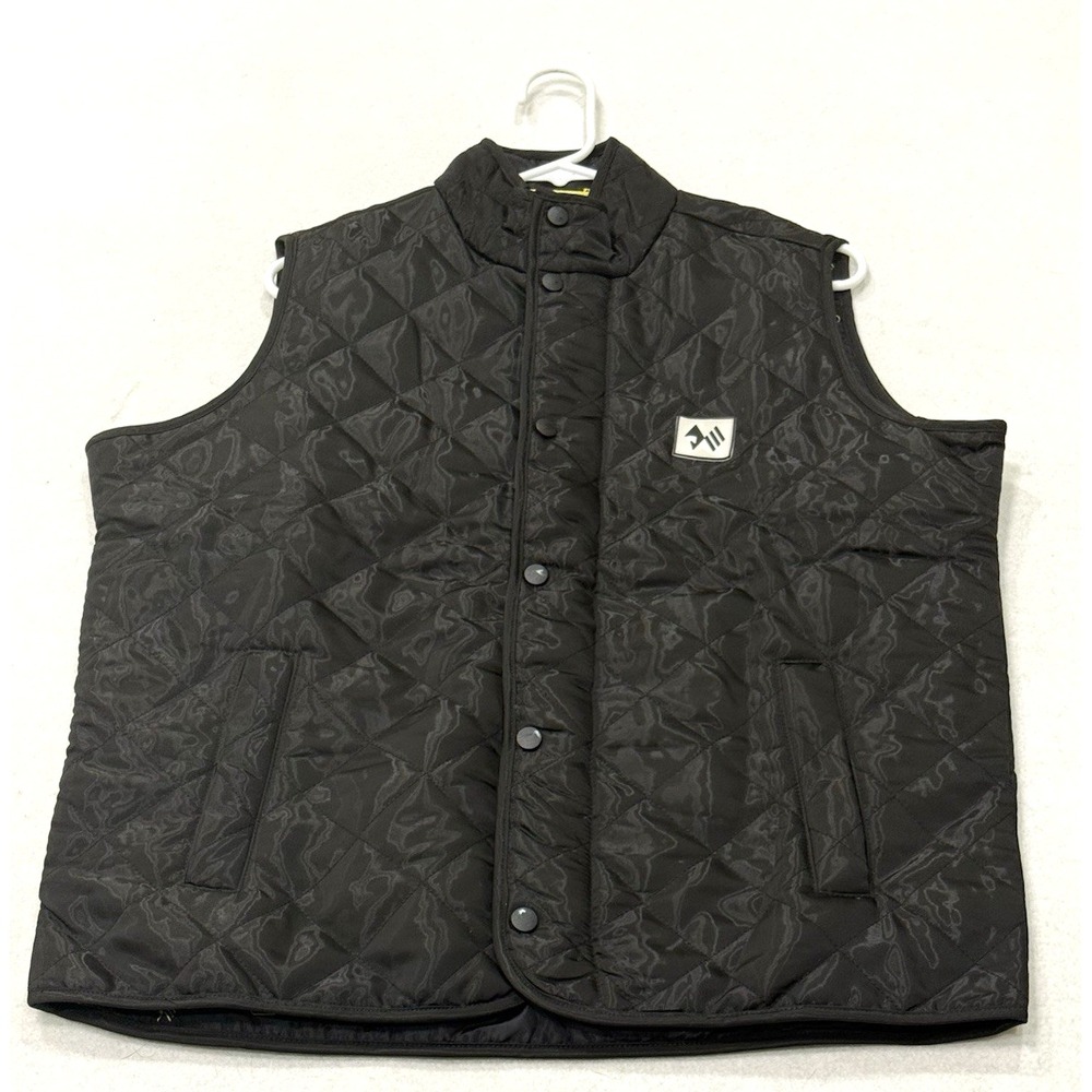 Preakness 147 Quilted black Vest size S  New without tags